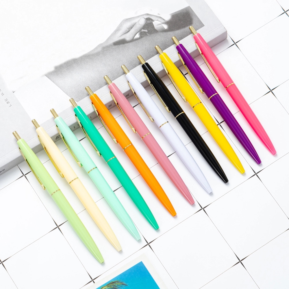 Promotional Gold Click Action Pens 7