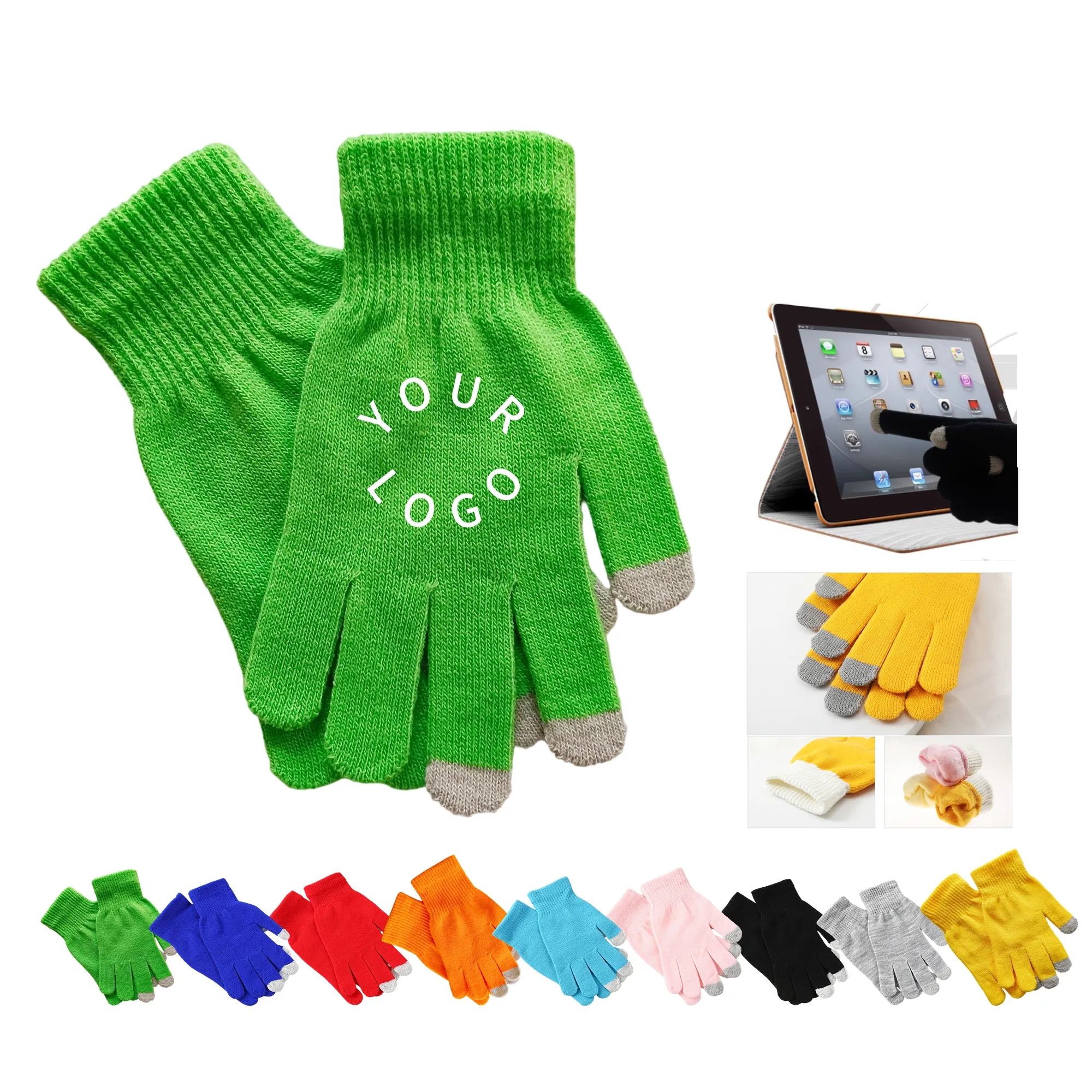 Touchscreen Knitted Gloves 5