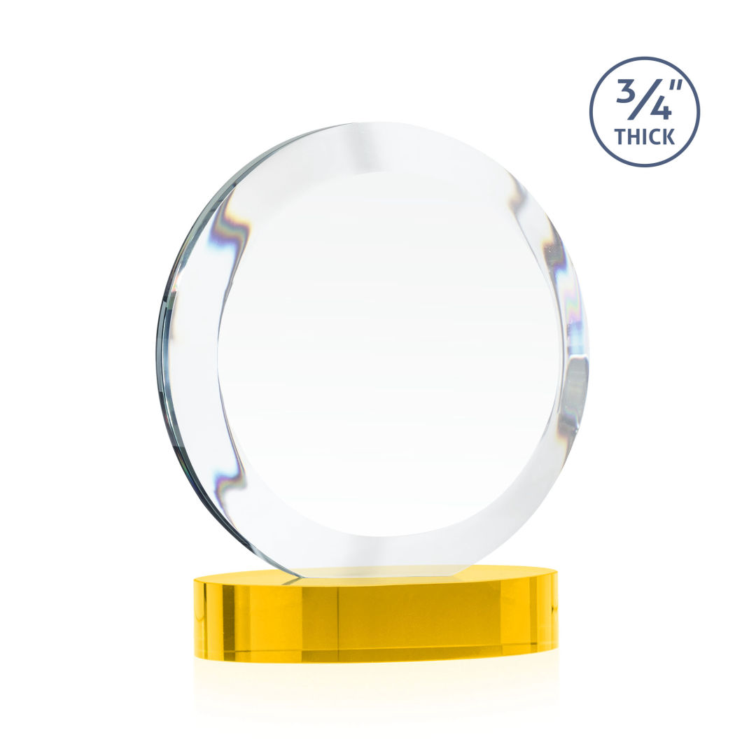 Gibralter Vividprint™ Award on Alberton Base - Gold 3