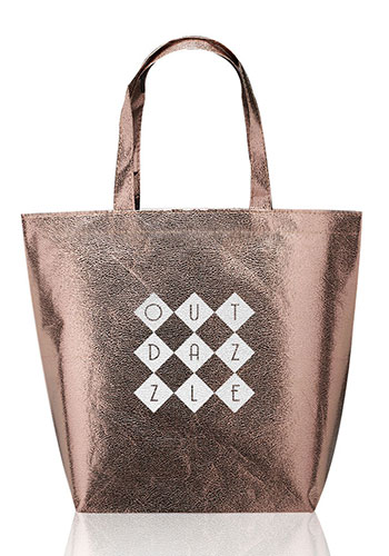 New Castle Non-woven Metallic Tote Bags 17
