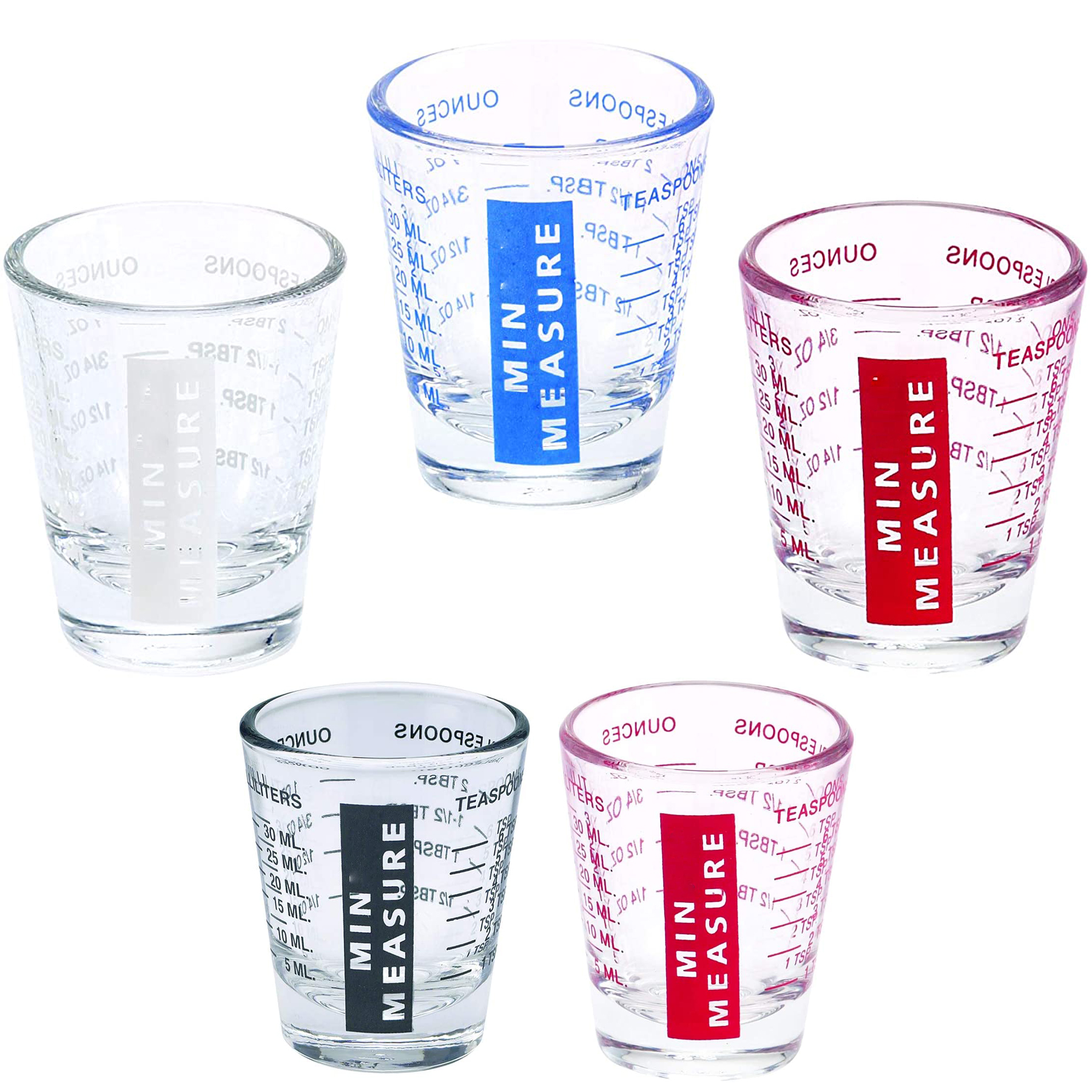 Mini Measure Heavy Slot Glass, custom kitchen gadget with logo imprint 2
