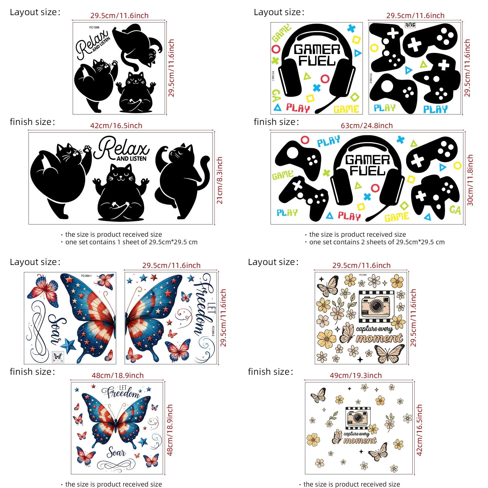 Trendy Wall Decals For Home Peel And Stick Design 6