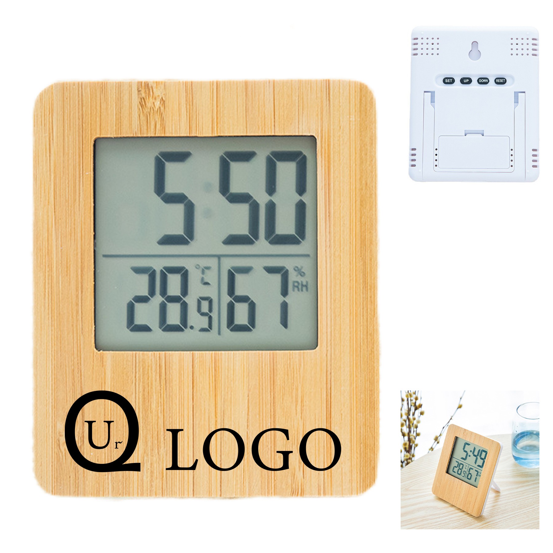 Multifunction Weather Lcd Clock 1