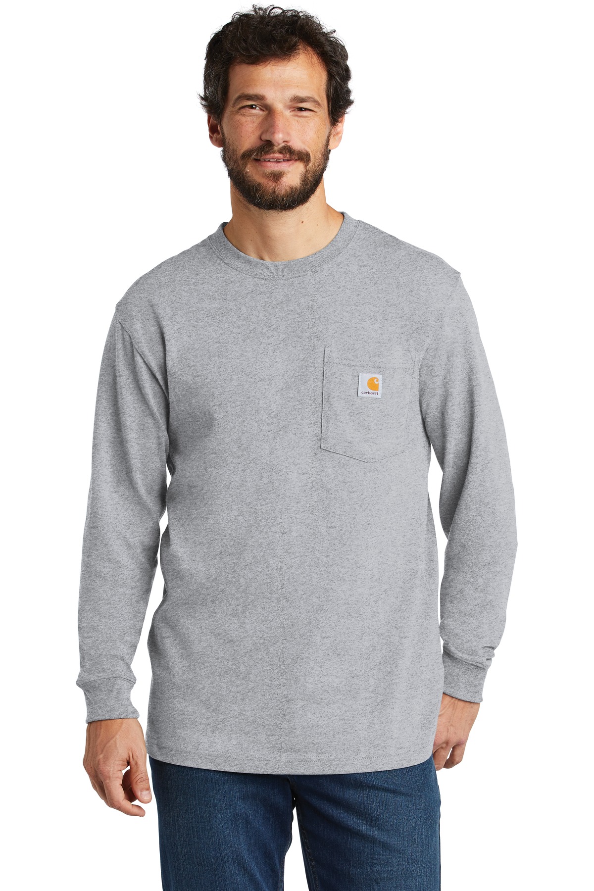 Carhartt Workwear Pocket Long Sleeve T-Shirt. CTK126 17