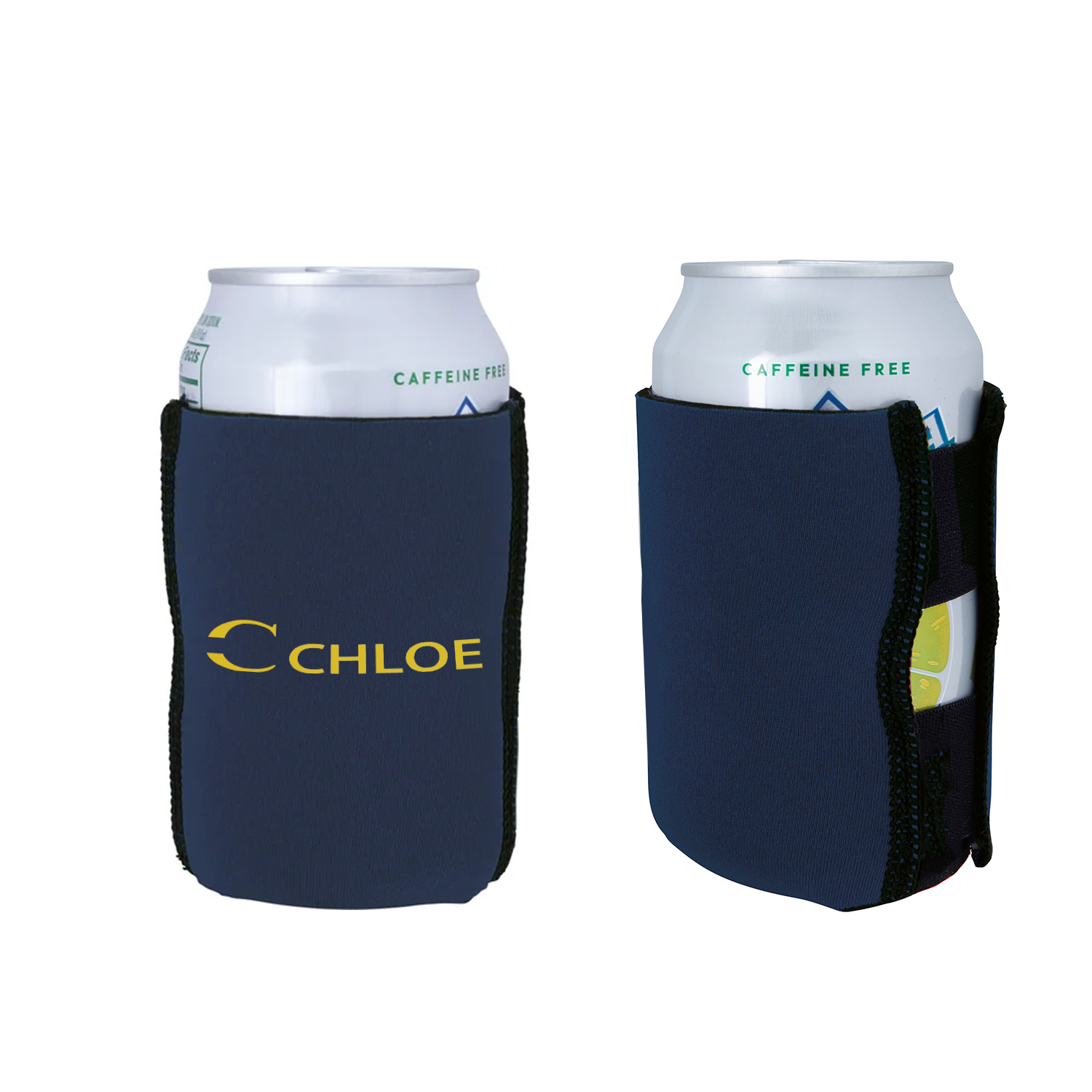 Neoprene Beverage Can Cooler, custom koozie with logo imprint 2
