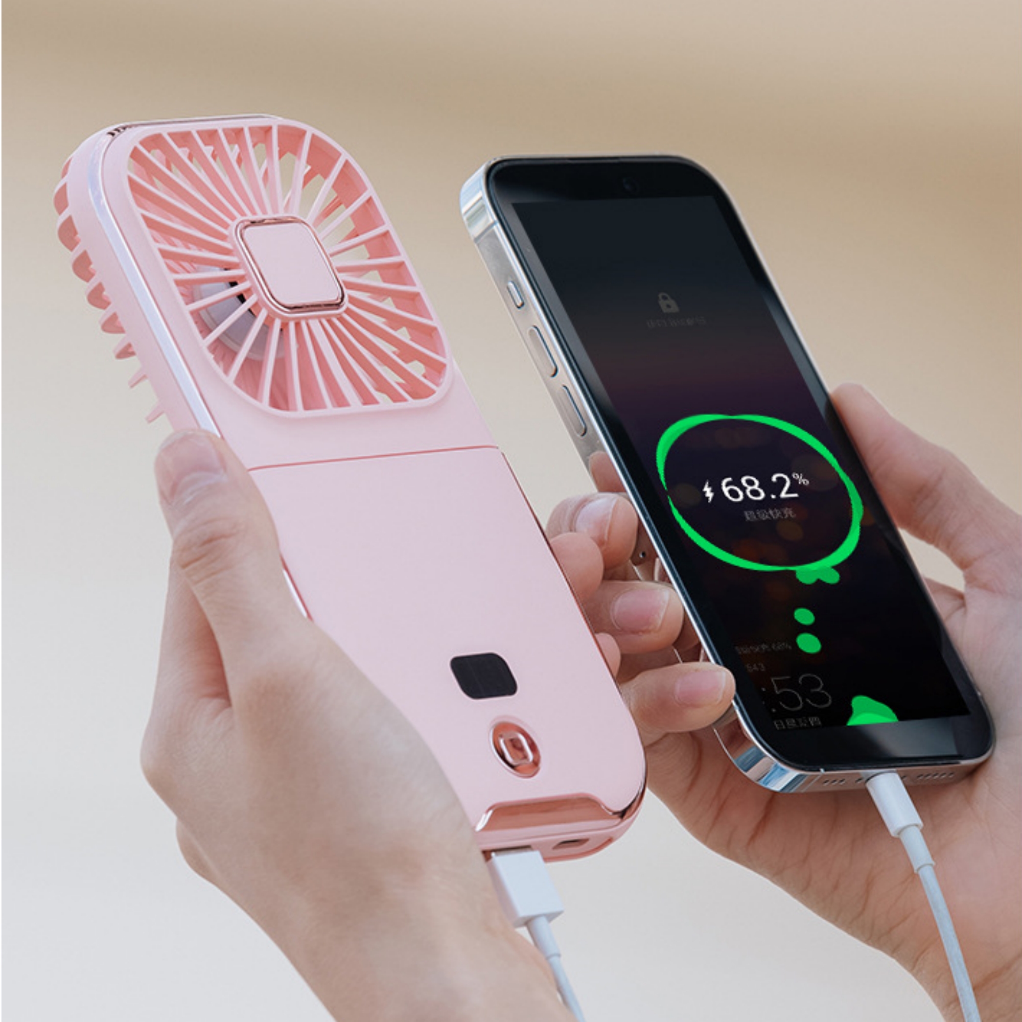 5 In 1 Handheld Neck Fan 6