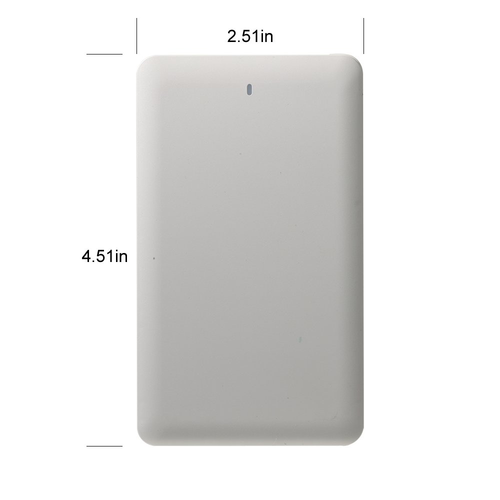 McKinley Slim Power Bank with Built In Cable 4000