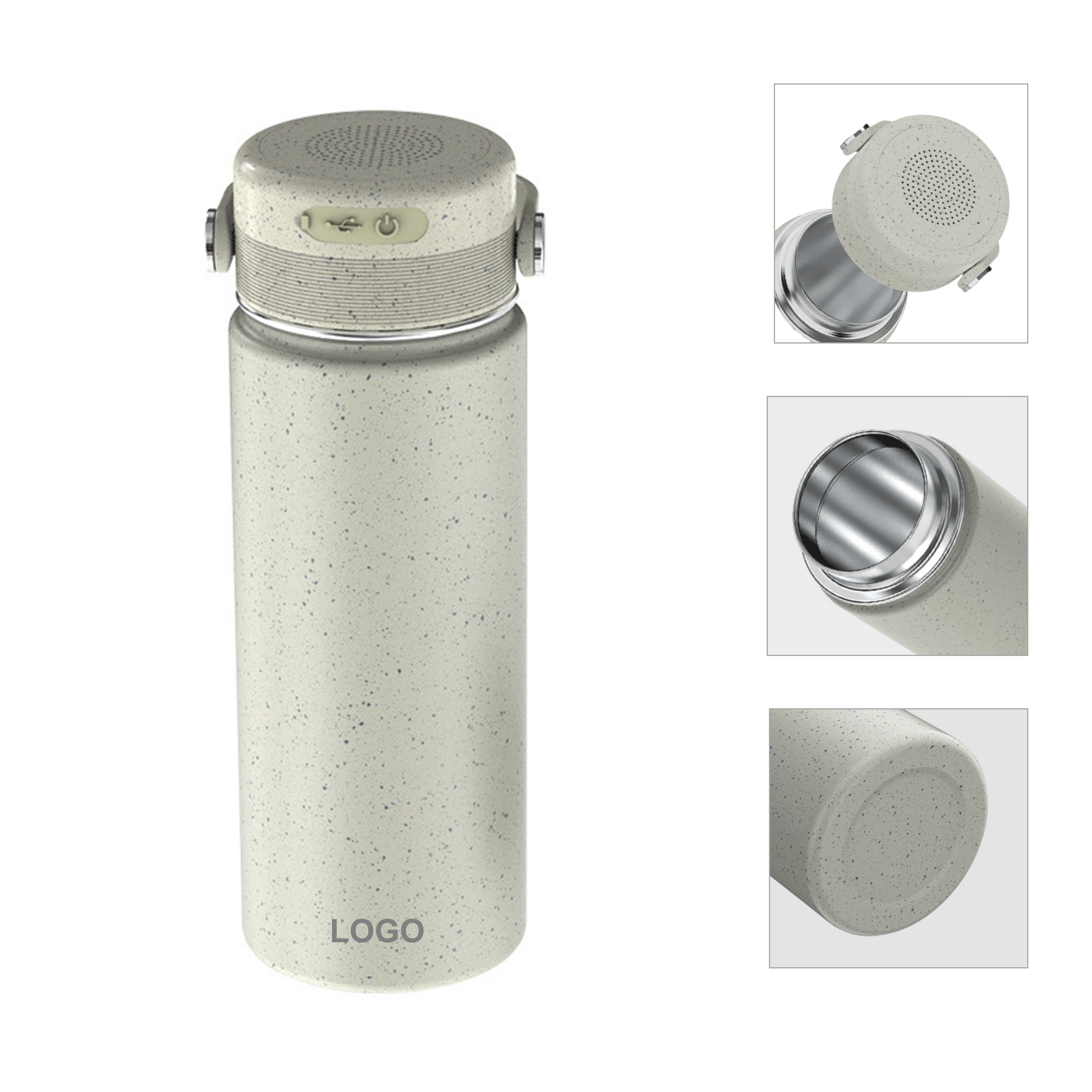 Water Bottle with Wireless Speaker (direct import) 3