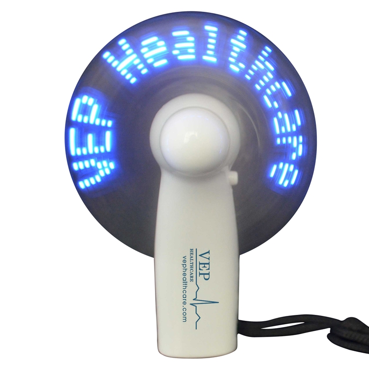 Handheld LED Message Display Fan 3