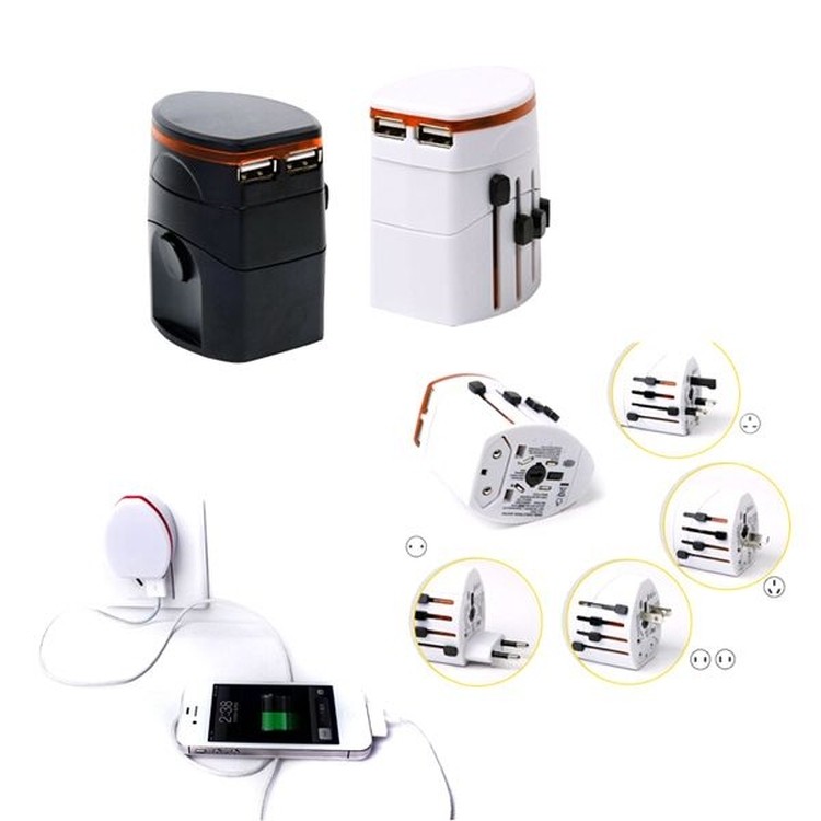 Double USB Portable Charger/ All-In-One Travel Charger 1
