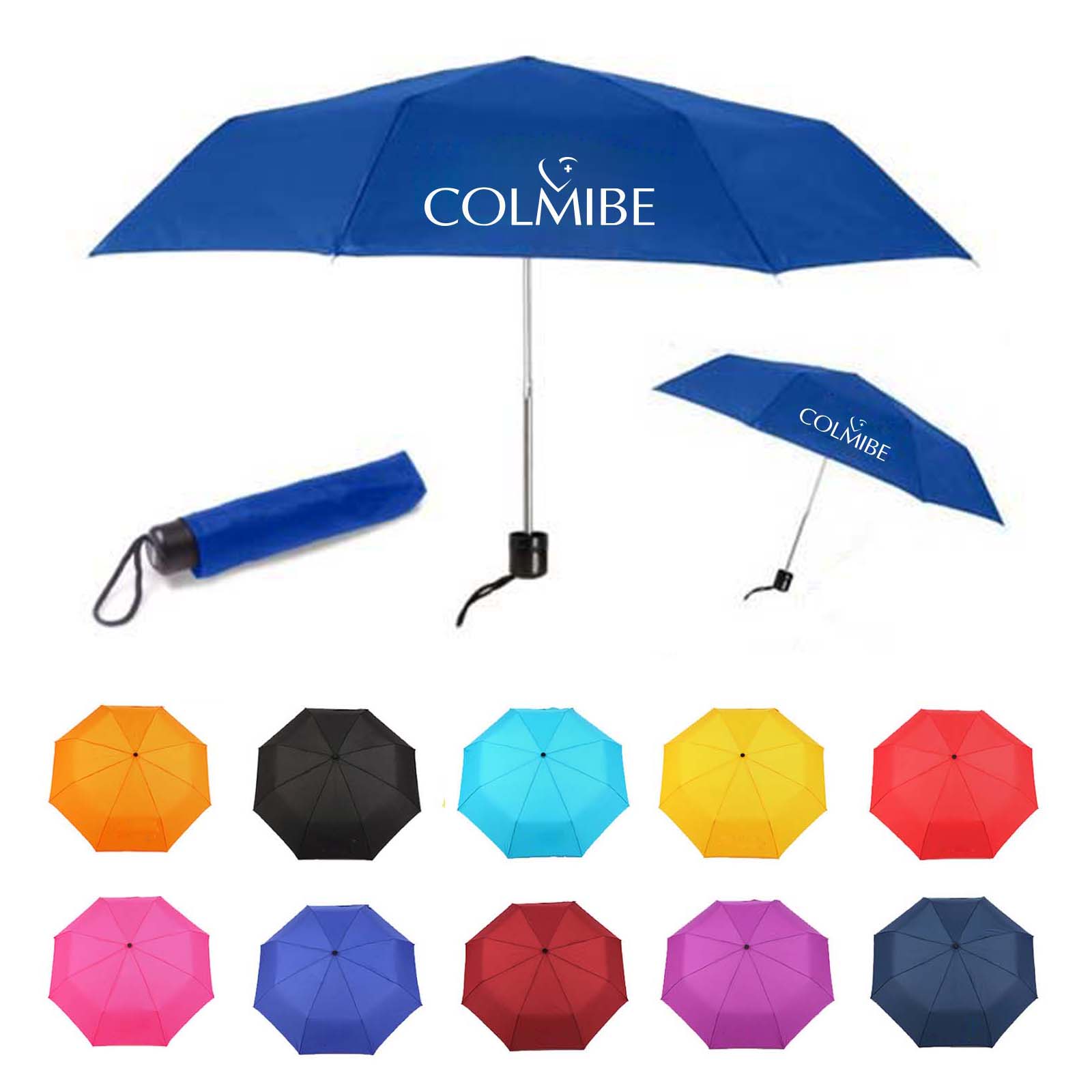 42" Arc Telescopic Folding Umbrella 1