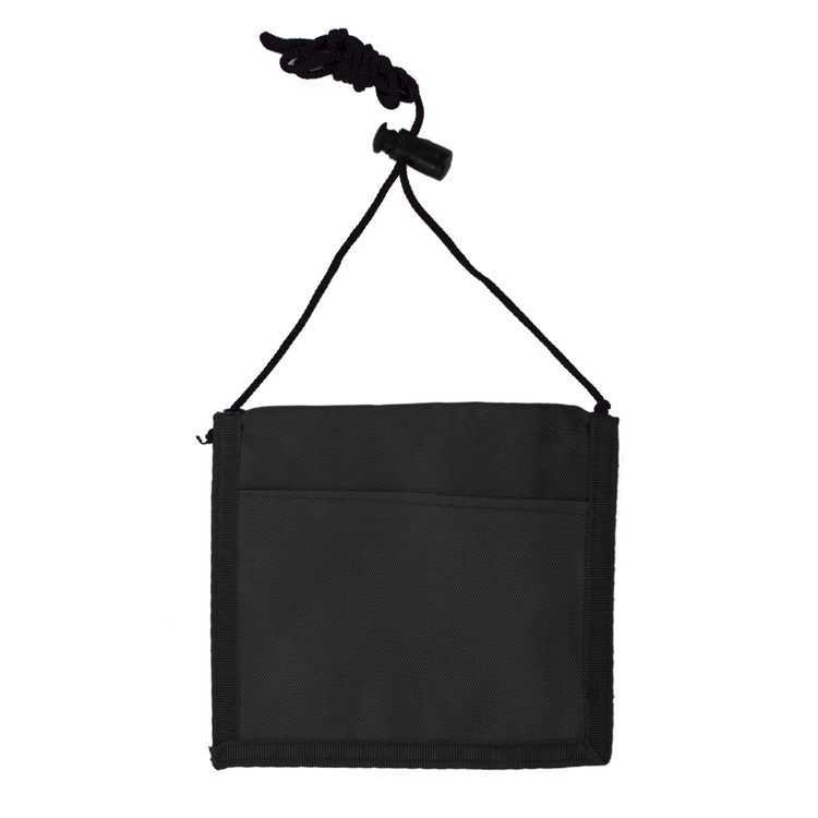 210D Nylon Bi-Fold Neck Wallet Badge Holders -Close out 11