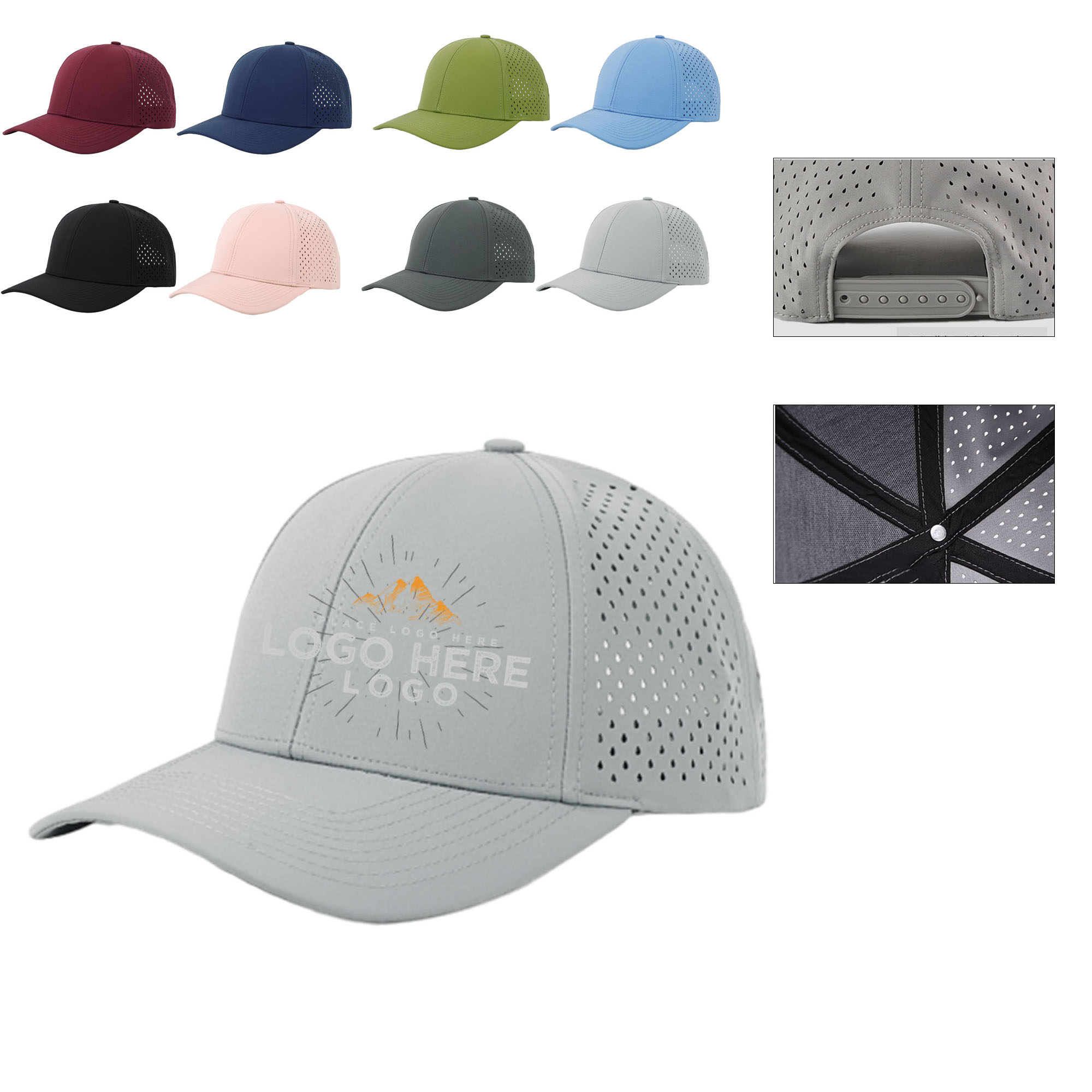 Outdoor Sports Quick Drying Breathable Baseball Cap 2
