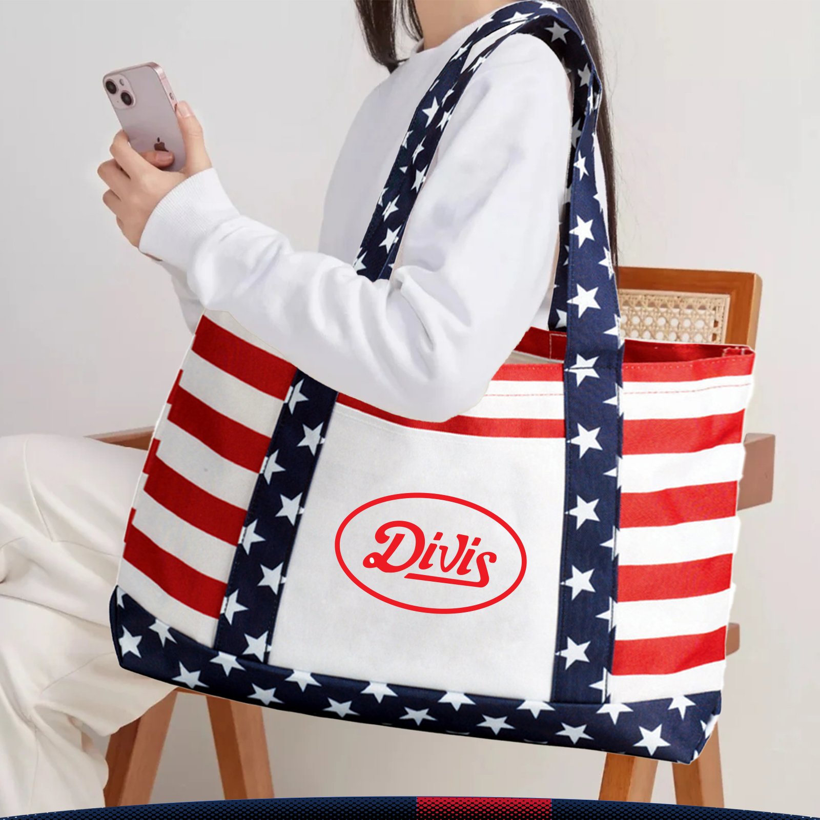 Ebion Tote Bag, custom tote bag with logo imprint 5