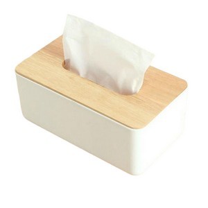 Wooden Tissue Box With Slide Cover 11