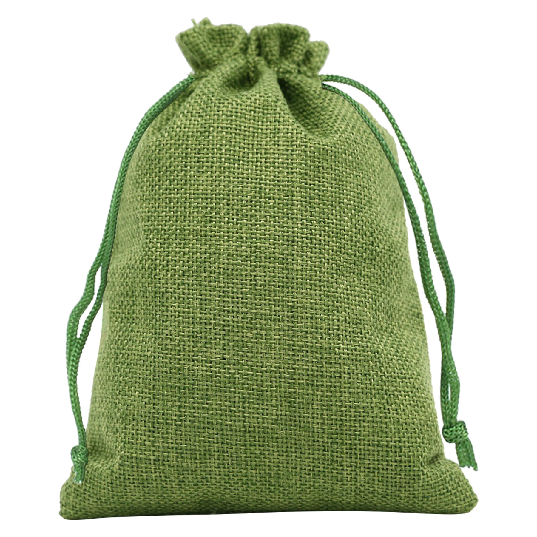 Burlap Drawstring Bag 12