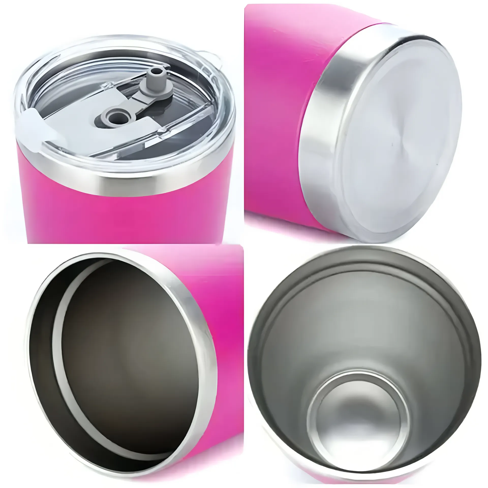 20 oz Vacuum Insulated Stainless Steel Tumbler with Logo 4
