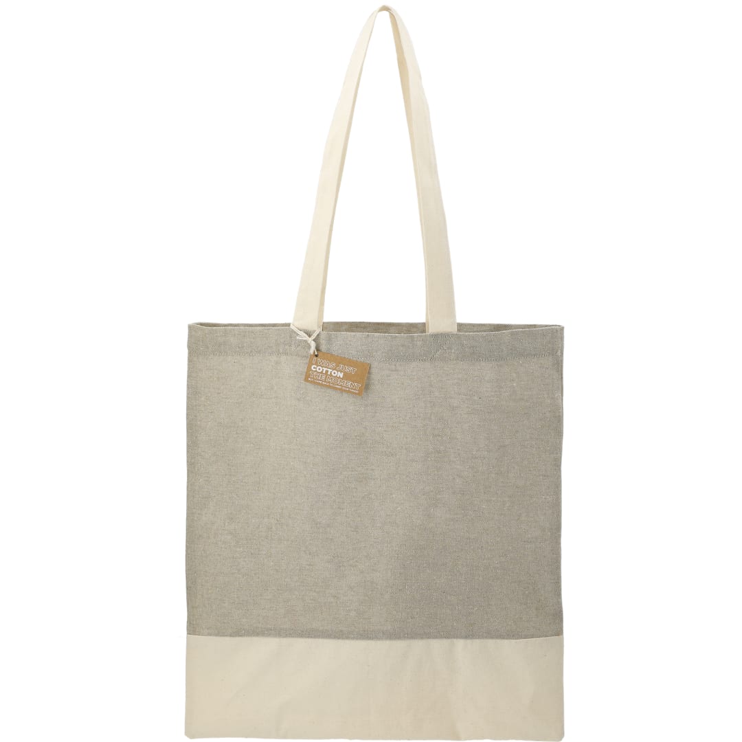 Split Recycled 5oz Cotton Twill Convention Tote 157