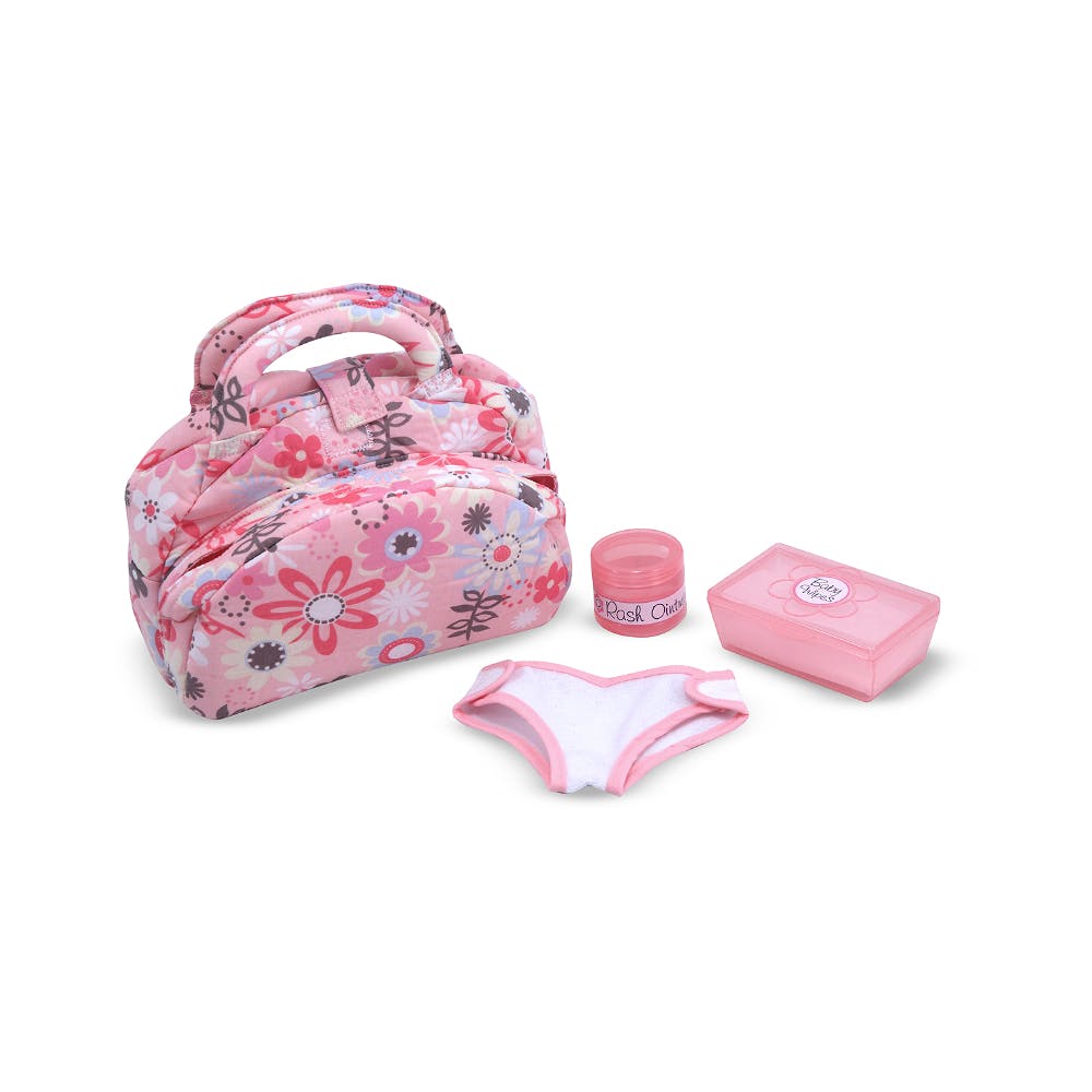 Melissa & Doug Toy Diaper Bag Sets - Adjustable