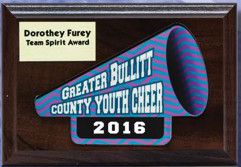 Custom Color Cut-Out Plaque 2