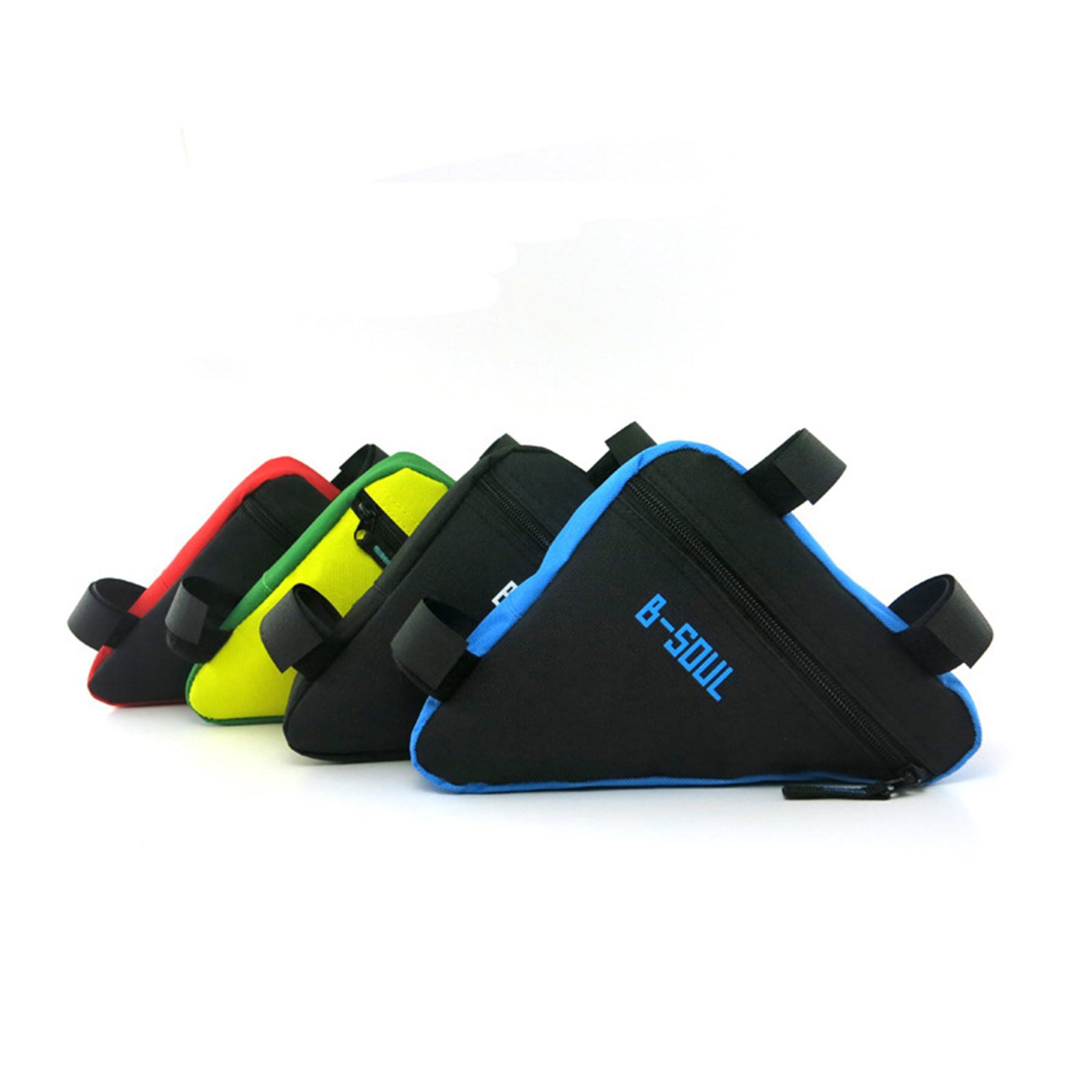 Sport Bicycle Bike Storage Bag Triangle Saddle Frame Pouch 2