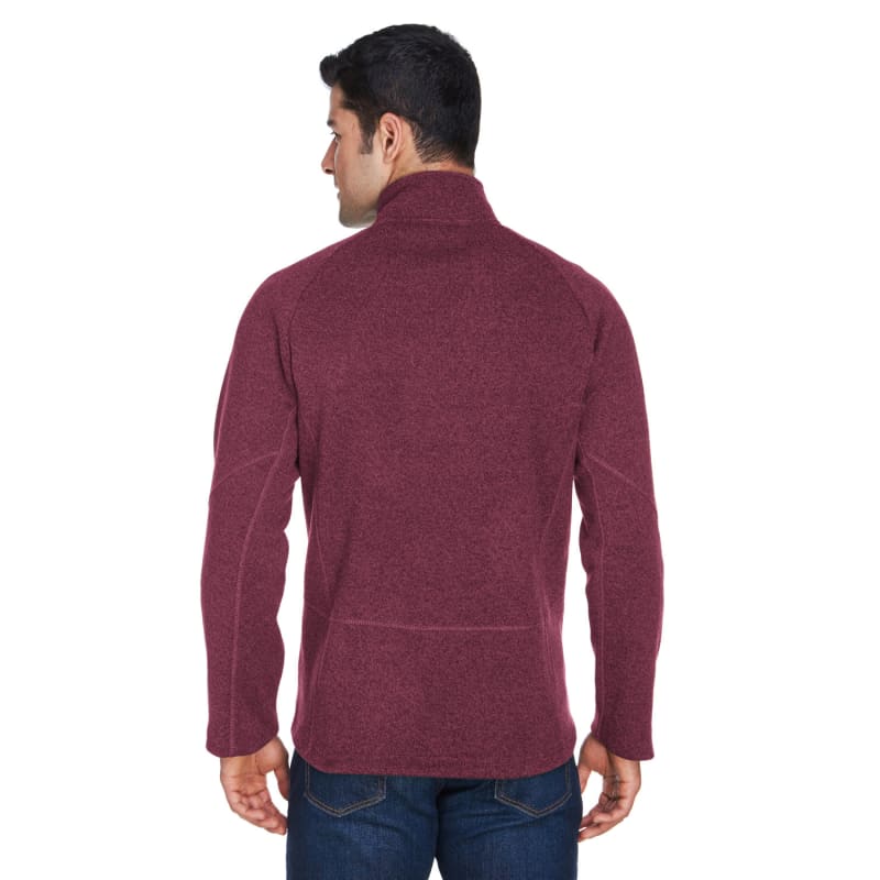 Devon & Jones Adult Bristol Sweater Fleece Quarter-Zip 22