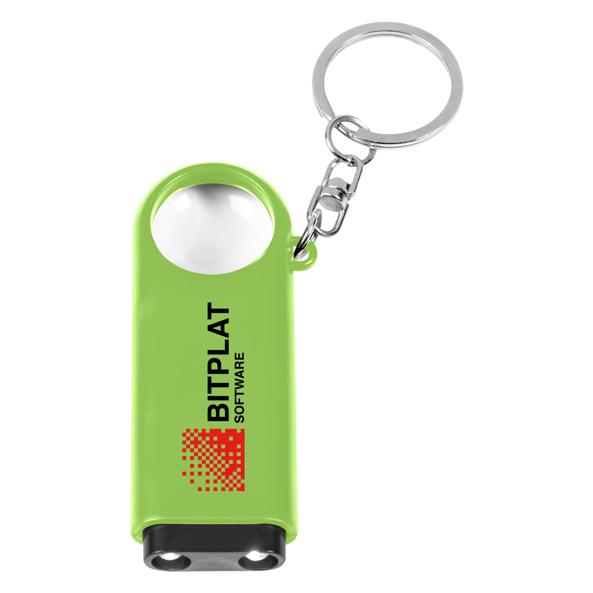 Magnifier And LED Light Key Chain 5