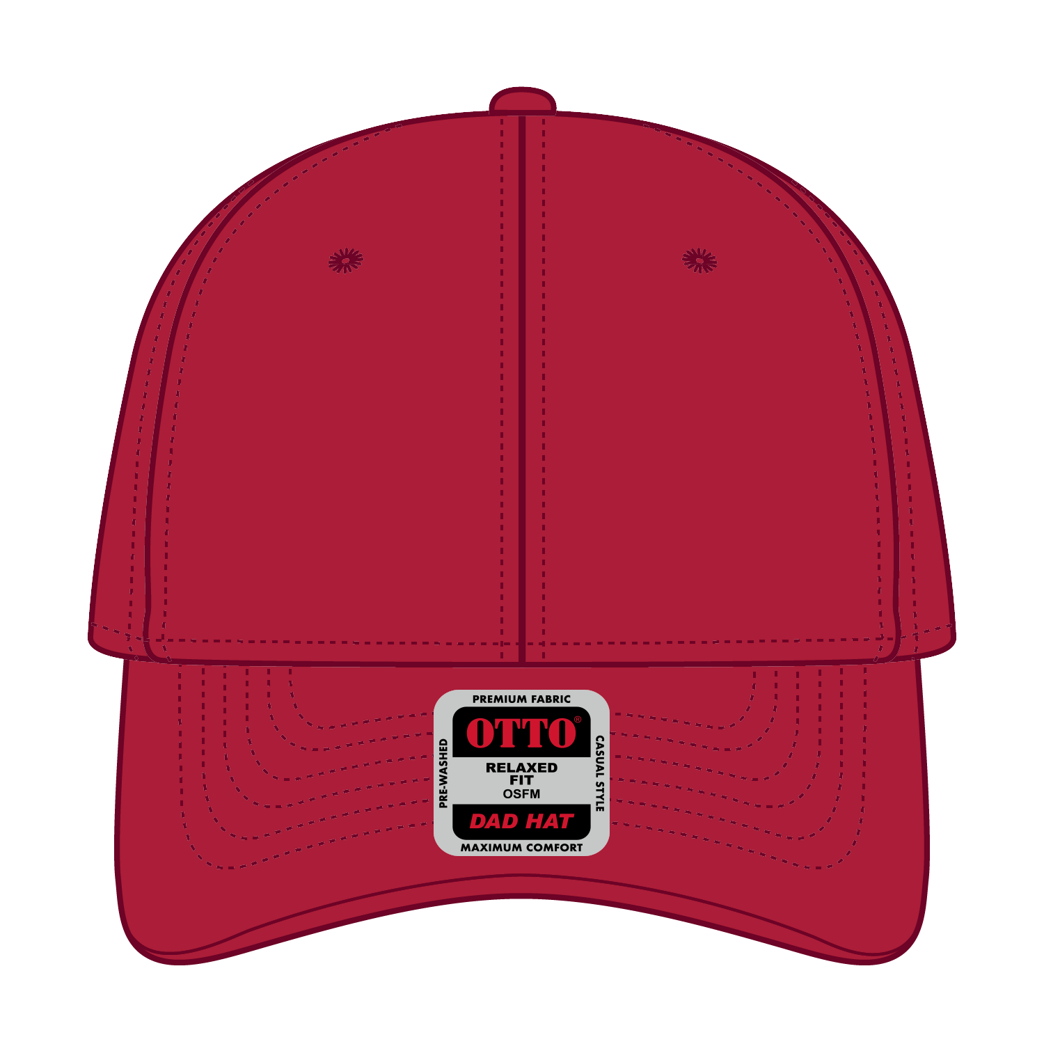 OTTO CAP® 6 Panel Low Profile Dad Hat 40