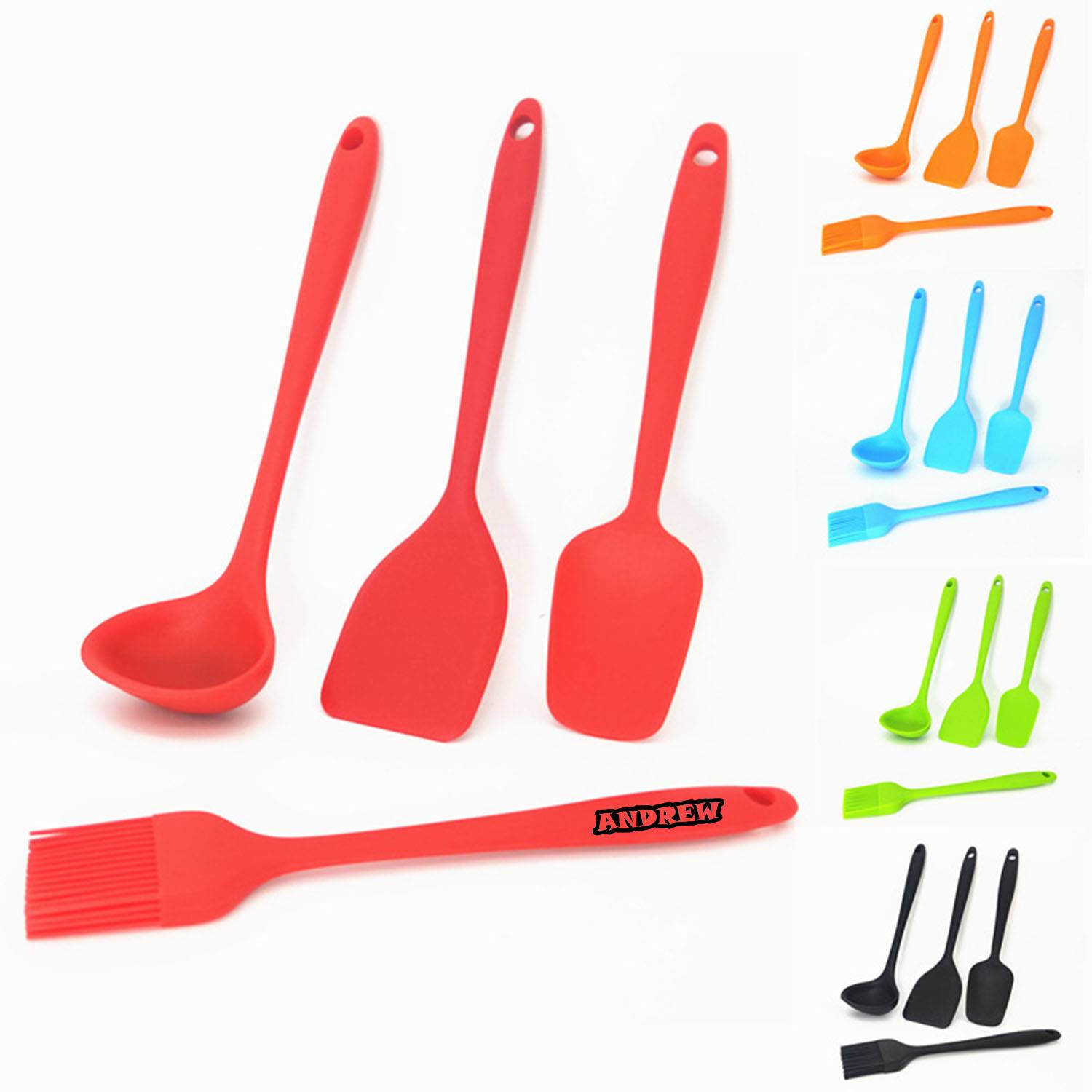 4 Piece Silicone Cooking Utensil Set 2