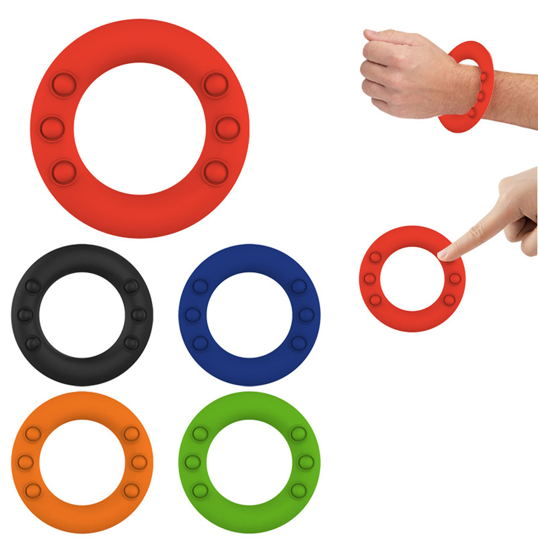 Portable Silicone Wrist Disc 6