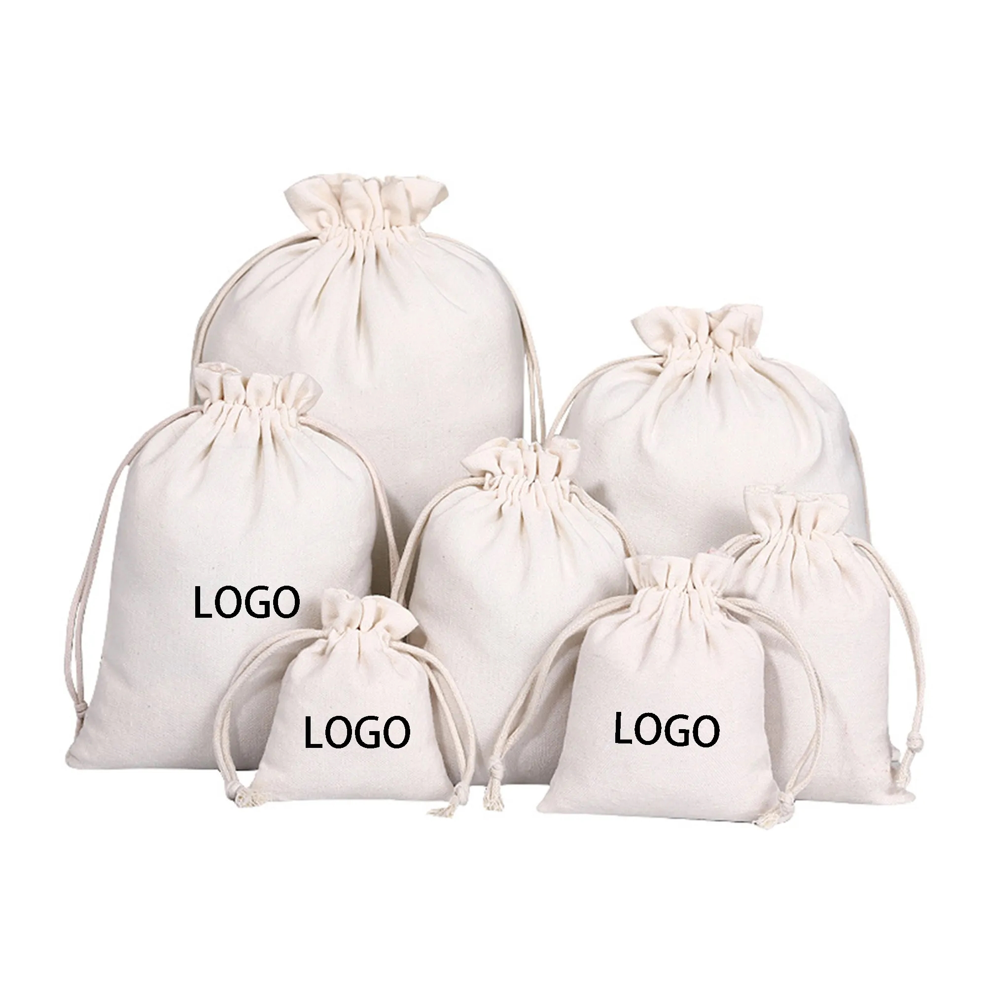 Cotton Drawstring Bag 2