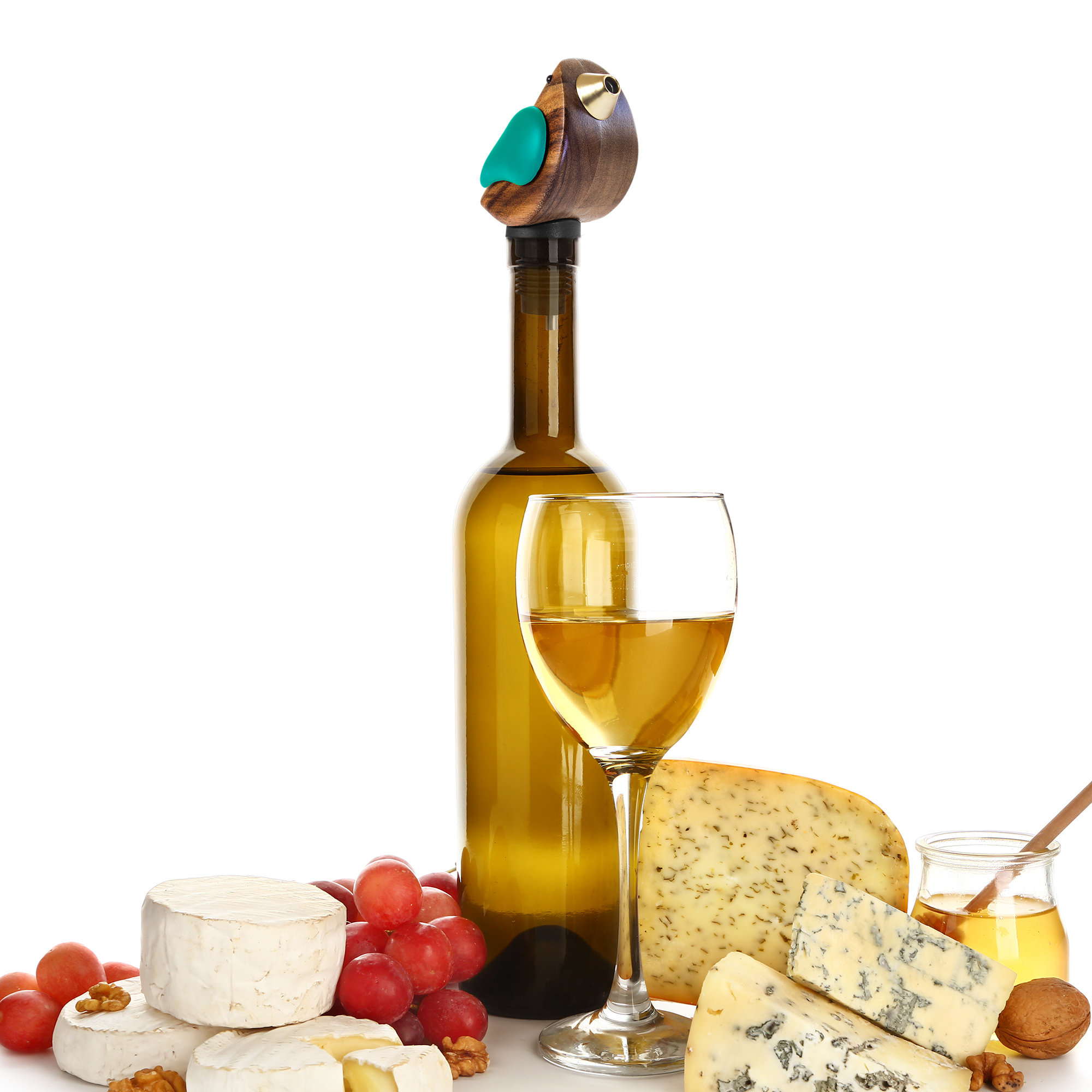 Songbird Specialties™ Bottle Pourer - Turquoise 2