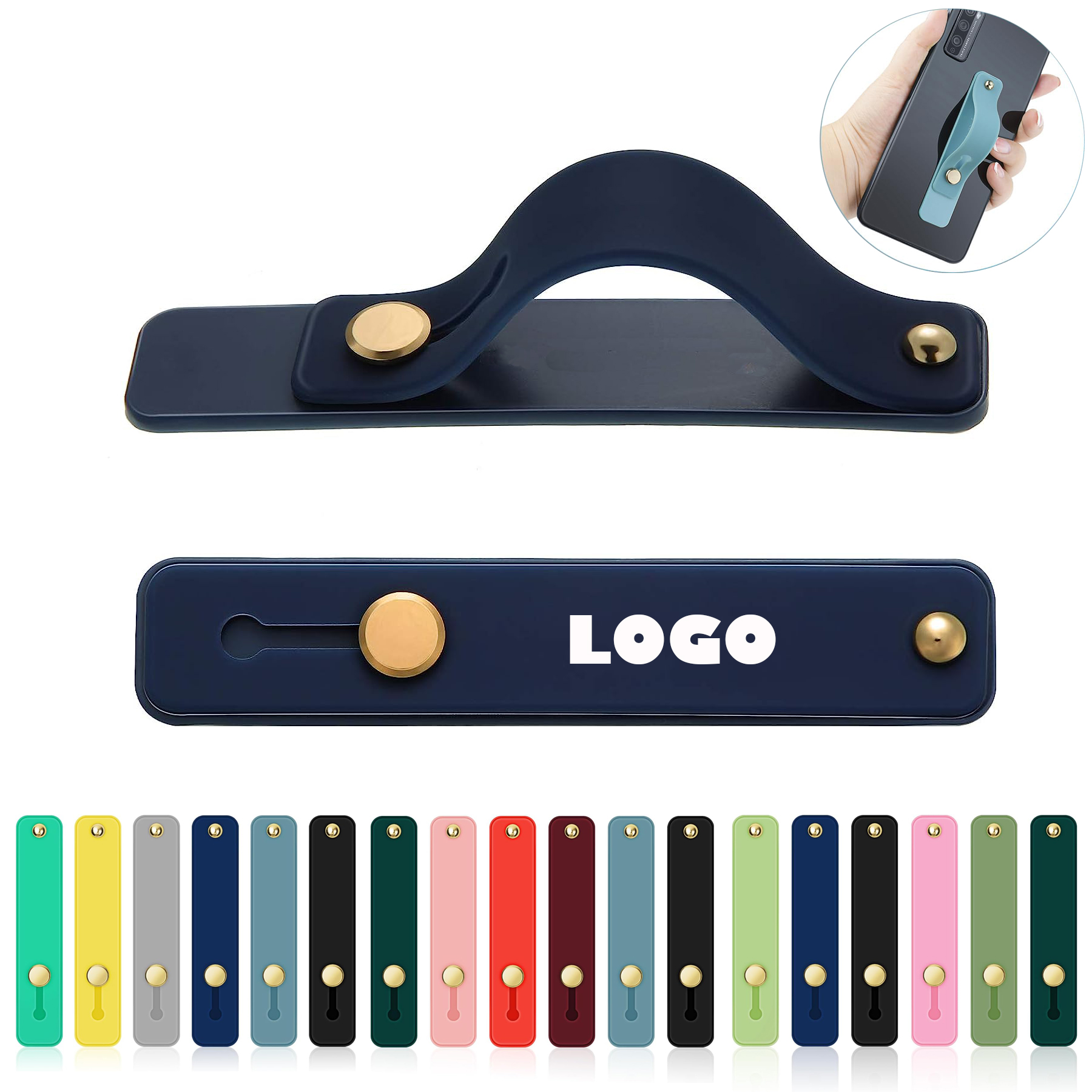 Mobile Phone Back Holder Finger Strap 2