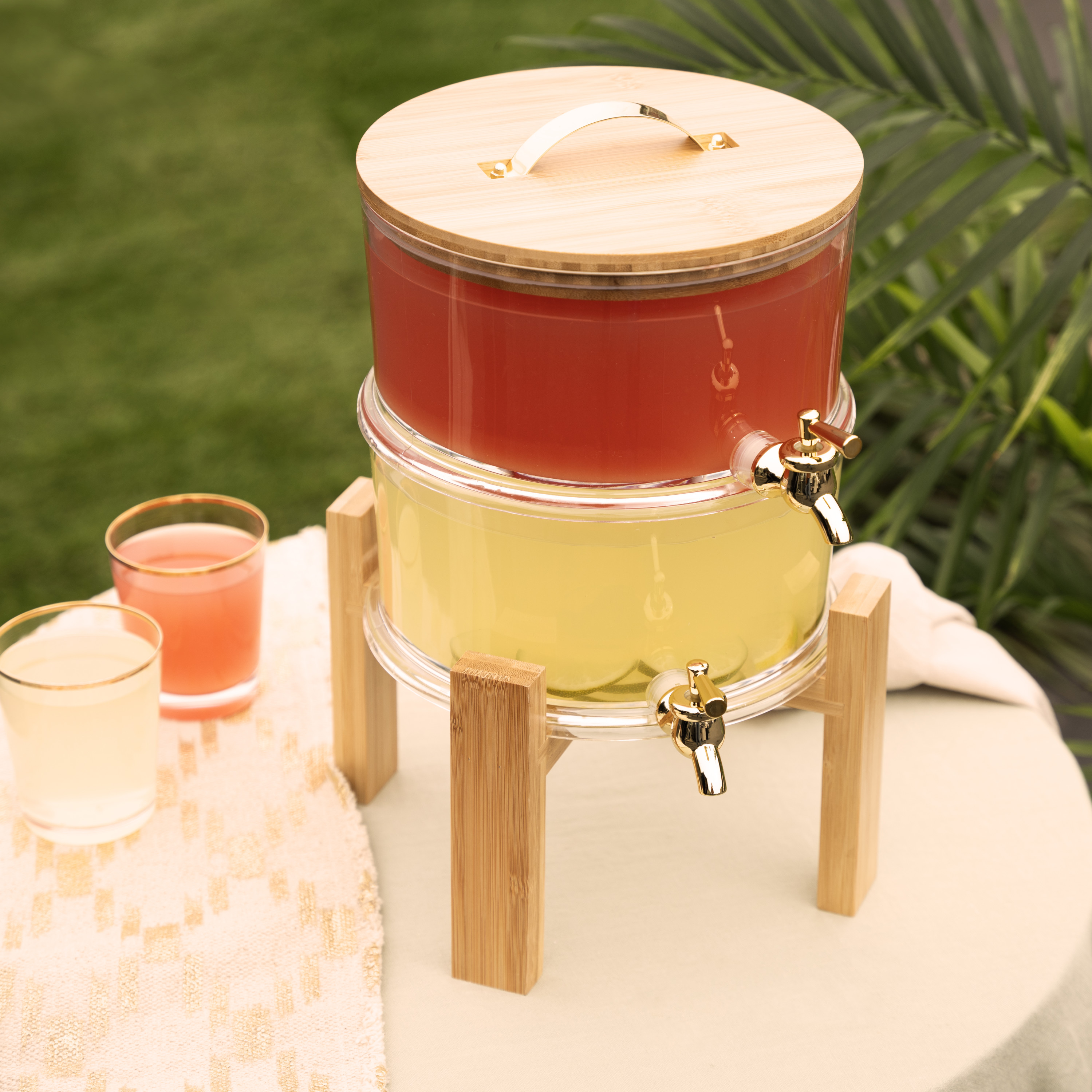 Twine Living® Outdoor Double Drink Dispenser 7