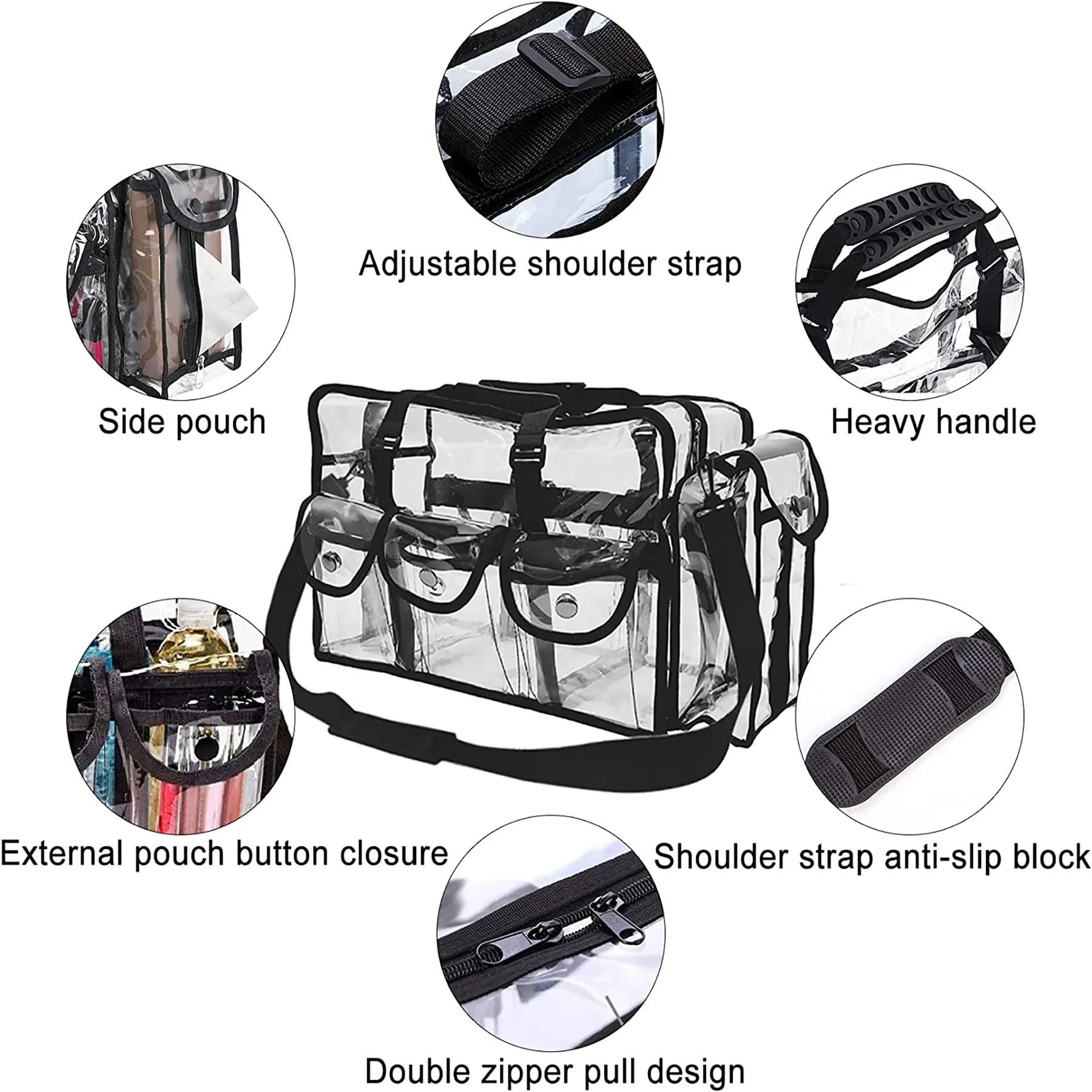 Large Clear Makeup Bag 5