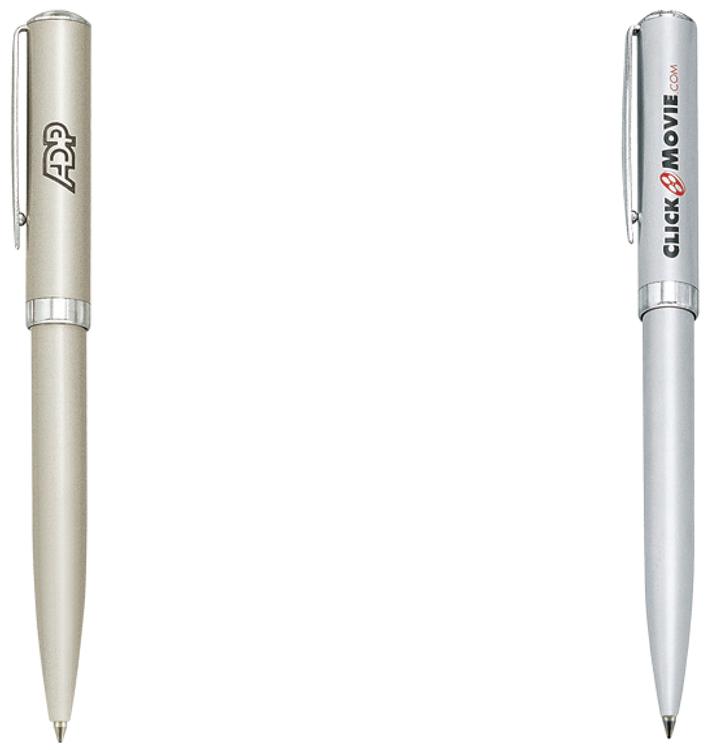 Runt Twist Brass Ballpoint Pen 1