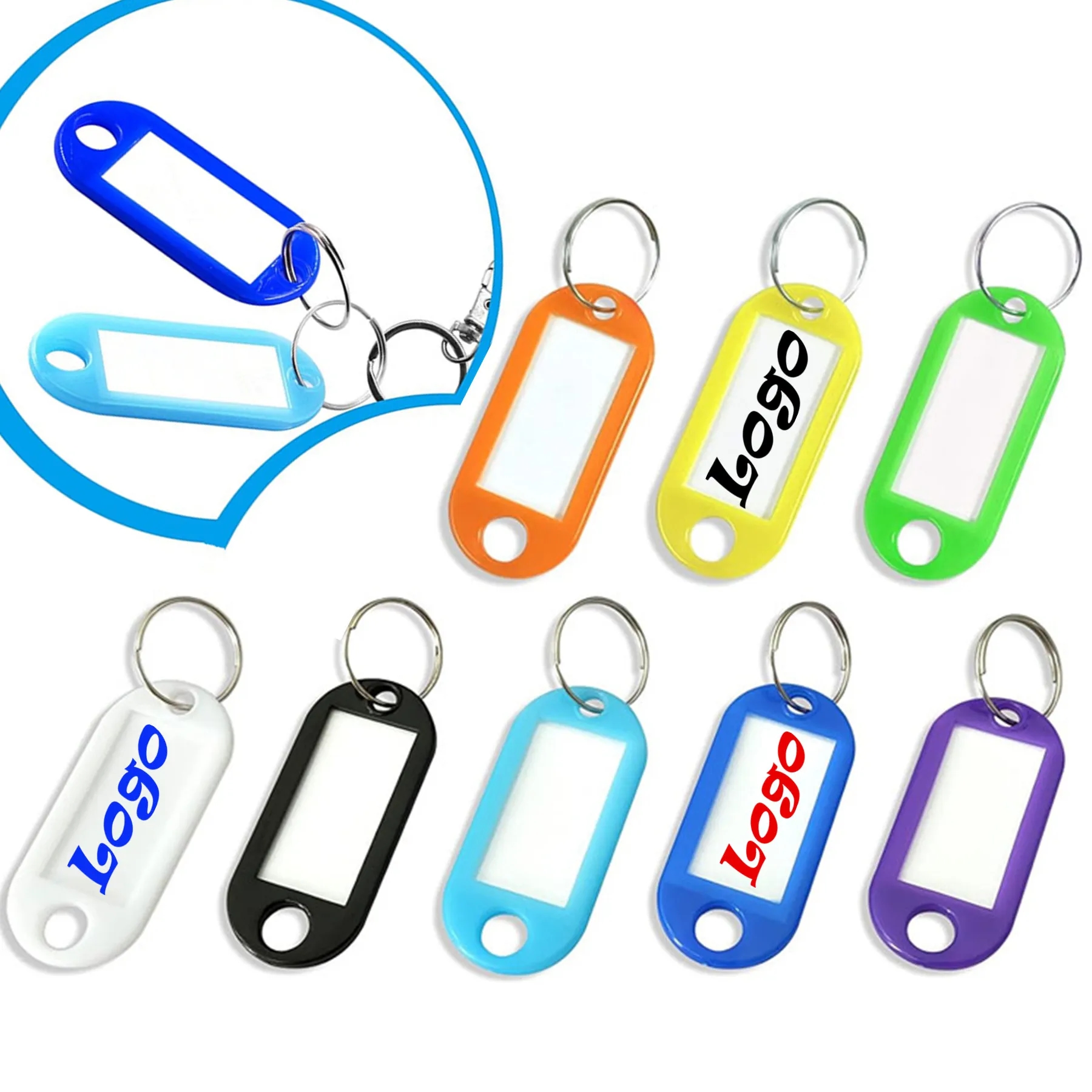Labeling Tag Keychain 5