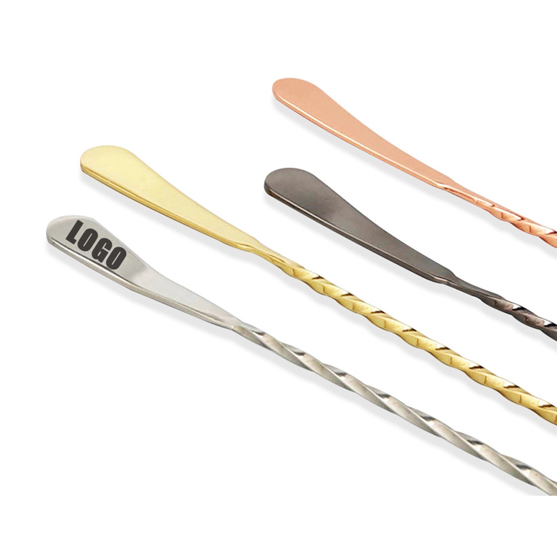 12'' Mixing Spoon Bar Cocktail Shaker 3