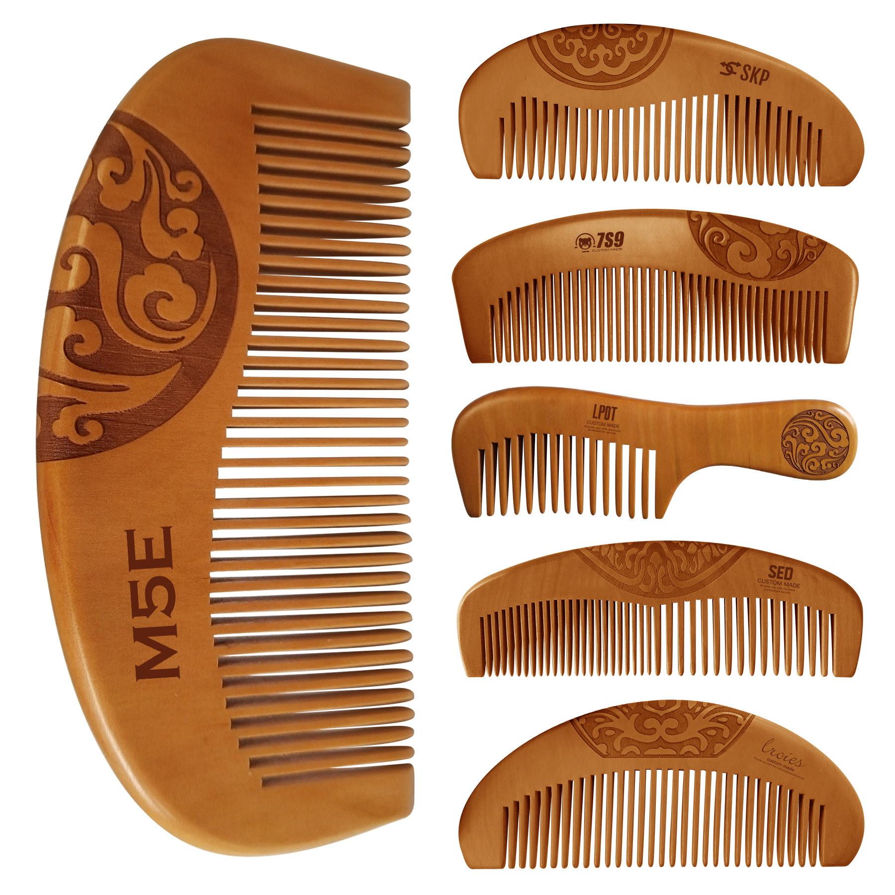 Anti-Static Wooden Comb 4