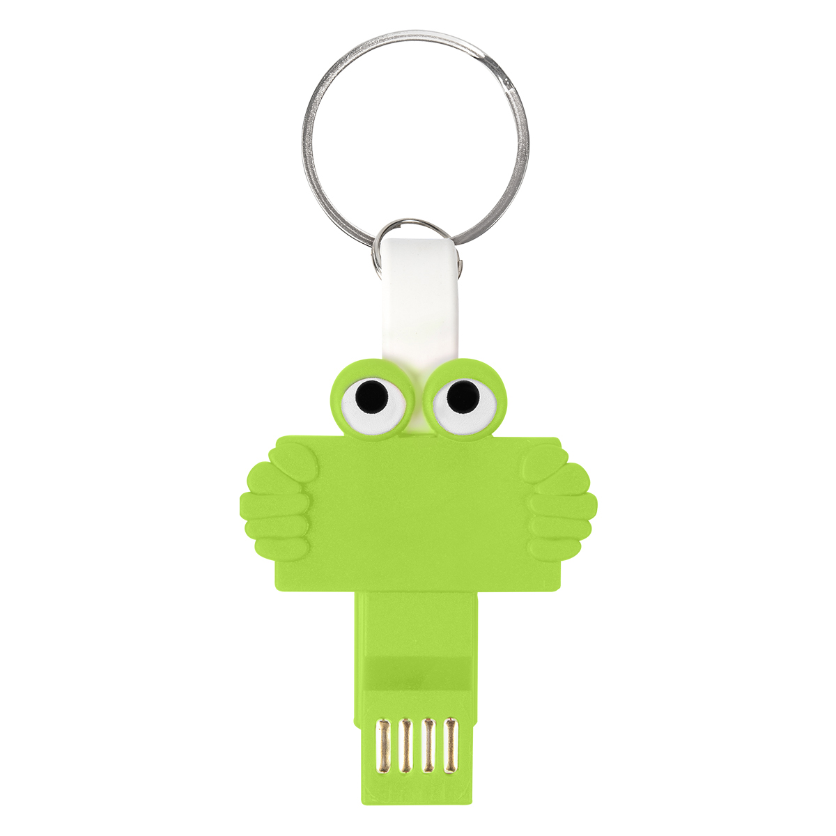 Clipster Buddy 3-In-1 Charging Cable Key Ring 8
