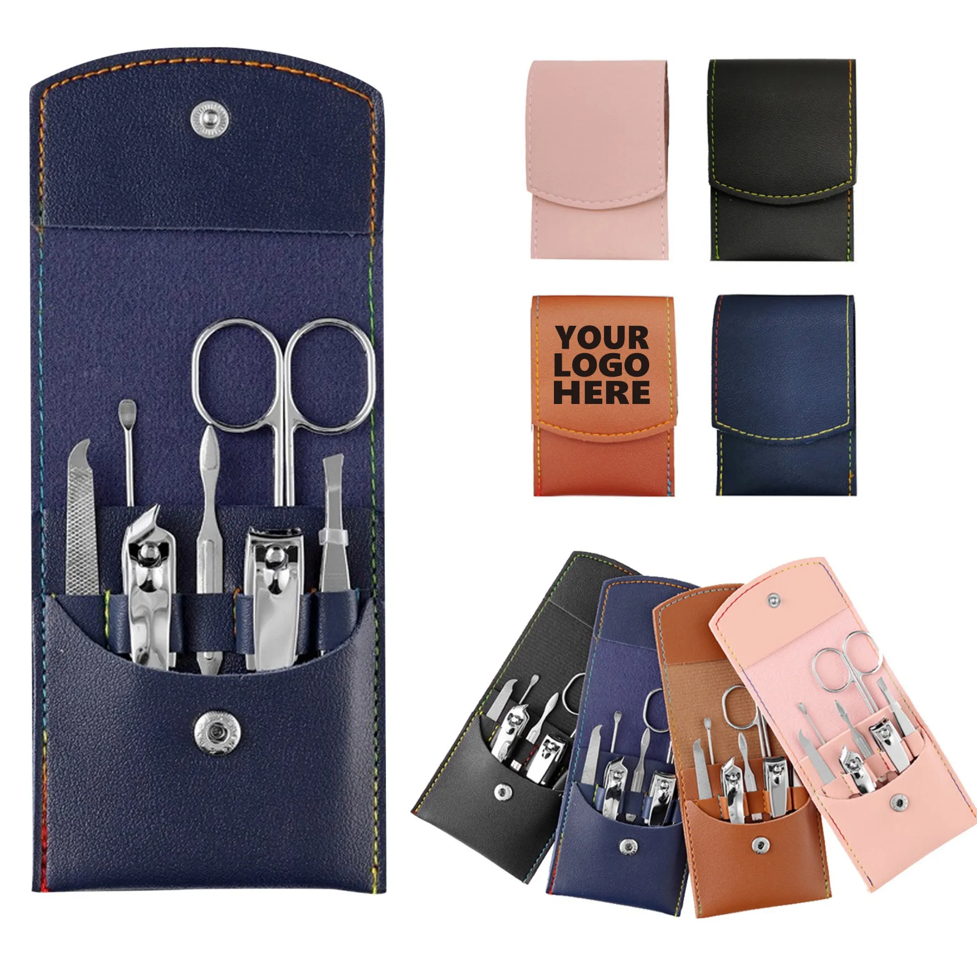 7PCS Sharp Travel Personal Manicure Kit