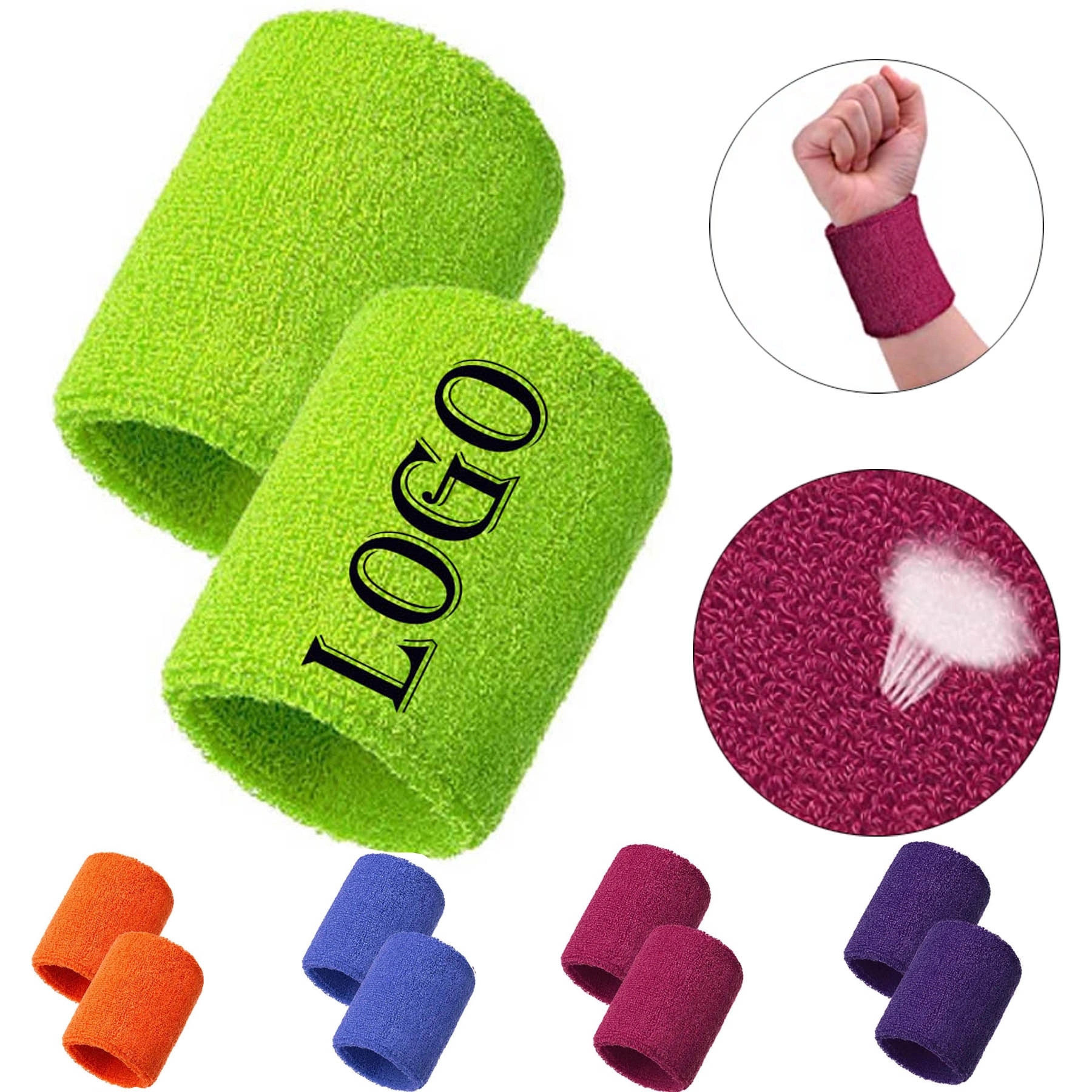 Sports Wrist Sweatband 11