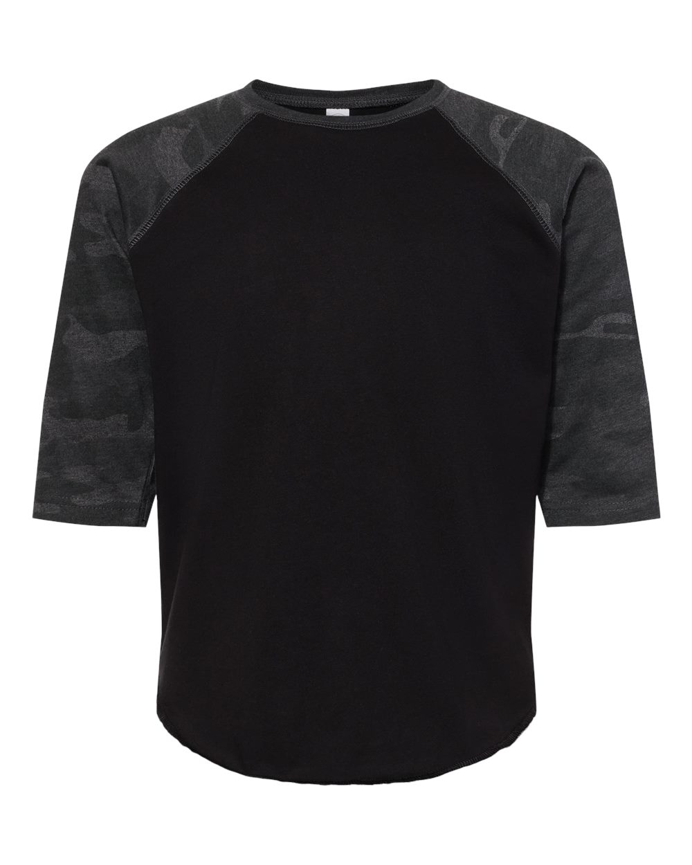 Youth Baseball Fine Jersey Three-Quarter Sleeve Tee - 6130 61