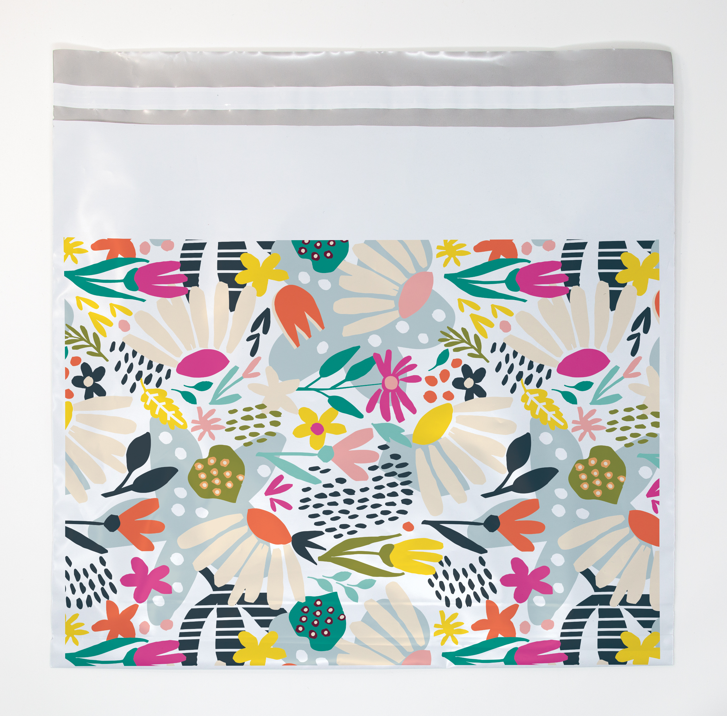 Vibrant Floral Predesigned Poly Mailer (19.75" x 12") 2