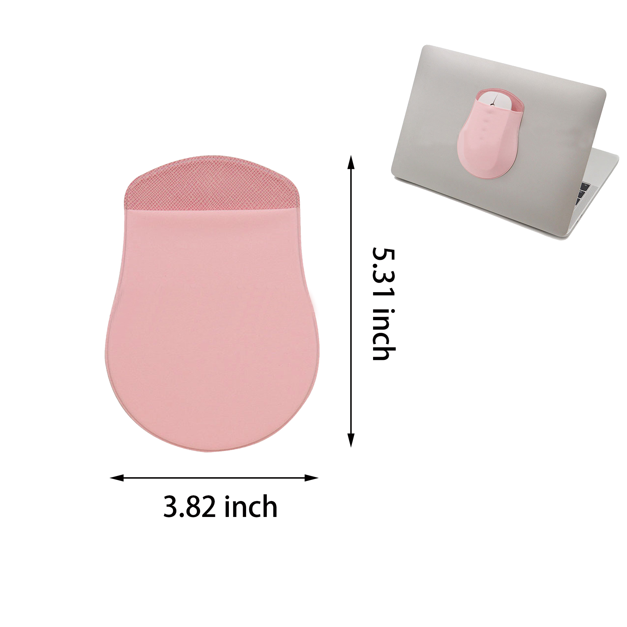 MOQ:50pcs Self-Adhesive Laptop Mouse Pocket 2