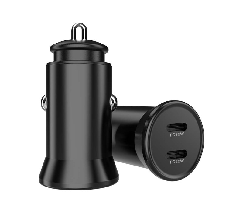 Dual Port Car Charger - PD 20W 7