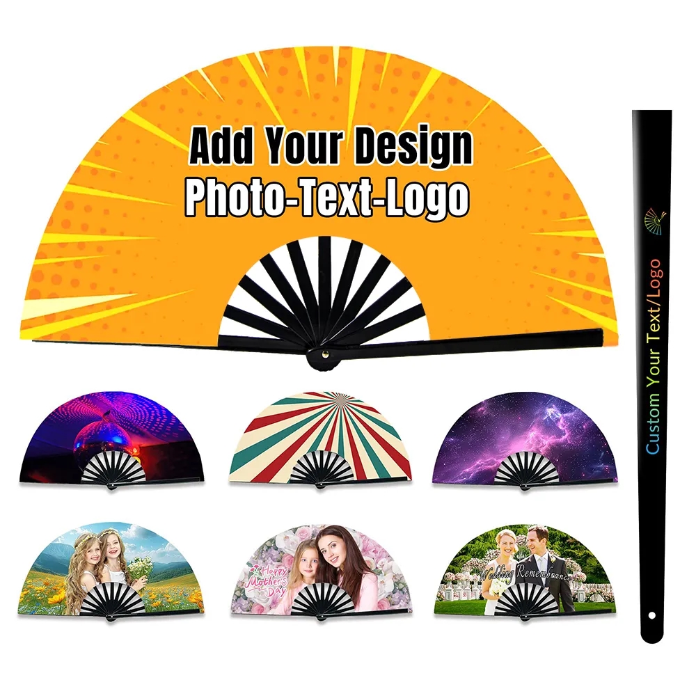 Personalized Boot On The Ground Folding Fan For Line Dancing 5