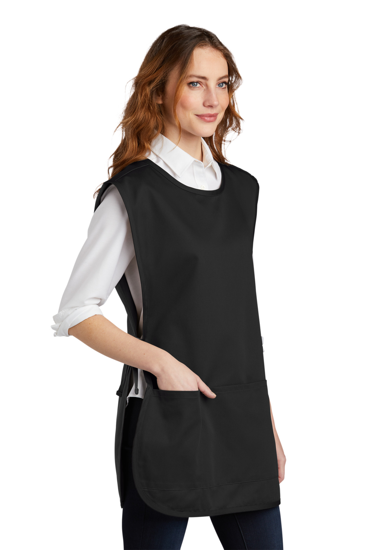 Easy Care Cobbler Apron with Stain Release