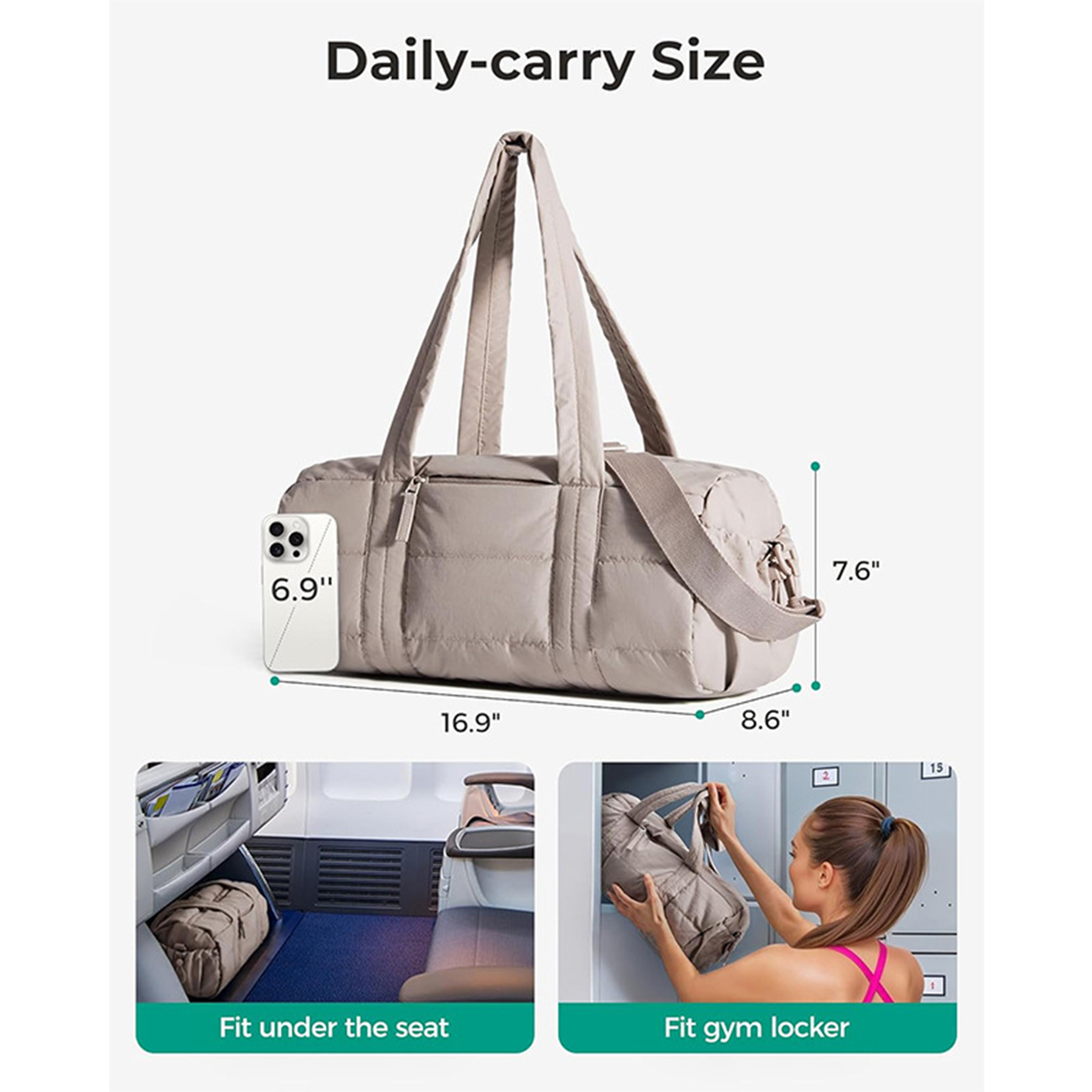Yoga Mat Duffle Gym Bag 4