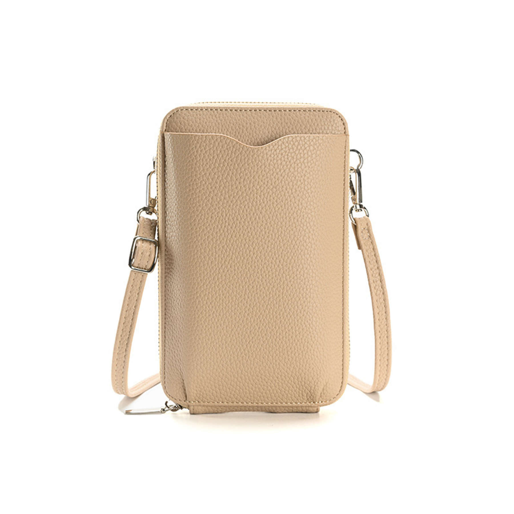 Pu Small Mobile Phone Crossbody Bag with Card Slots 4
